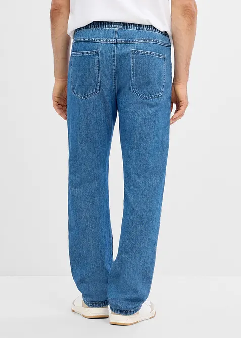 Jeans classic fit straight con elastico in vita, bonprix