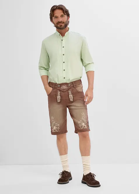 Camicia bavarese in cotone, regular fit, bonprix