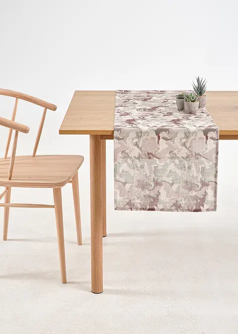 Runner da tavola con percentuale di lino, bonprix