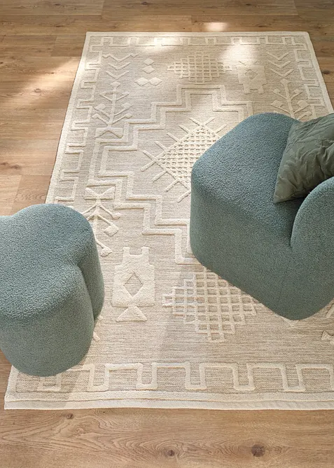 Tappeto kilim con struttura e motivo orientale, bonprix