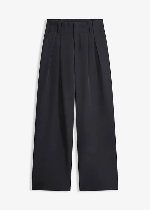 Pantaloni con pinces e vita comoda, bonprix