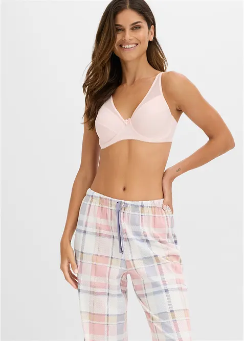 Reggiseno con ferretto e mesh (pacco da 2), bonprix