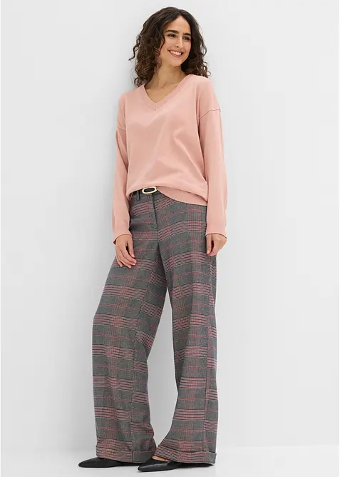 Maglione oversize in misto viscosa, bonprix