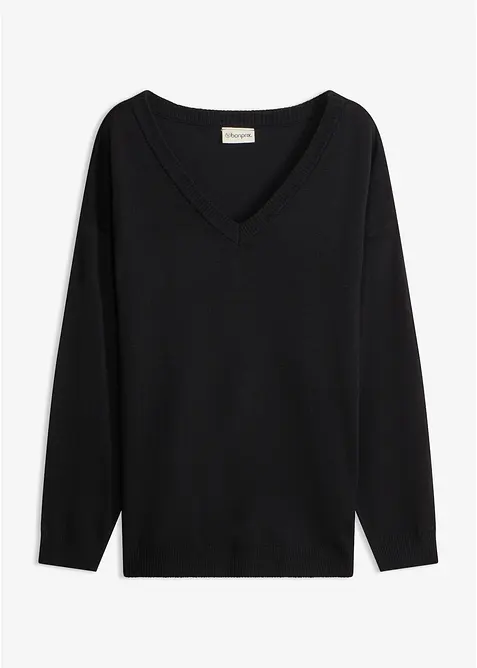 Maglione oversize in misto viscosa, bonprix