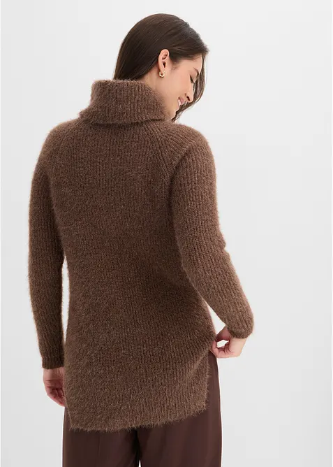 Maglione oversize a collo alto, bonprix