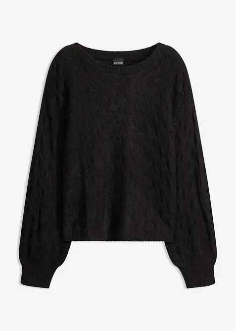 Maglione traforato, bonprix