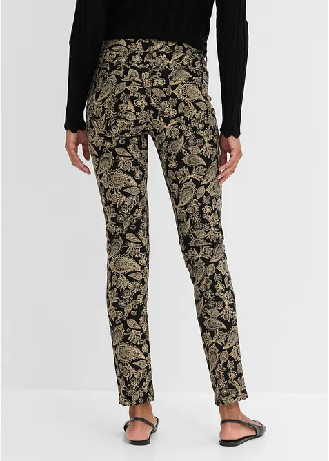 Pantaloni elasticizzati fantasia, bonprix
