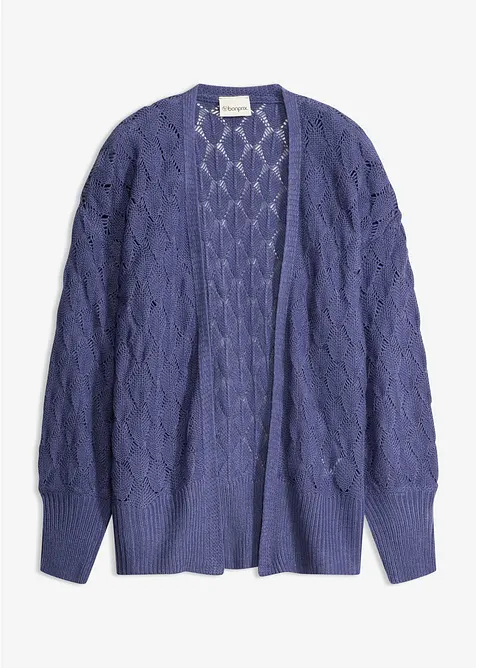 Cardigan traforato, bonprix