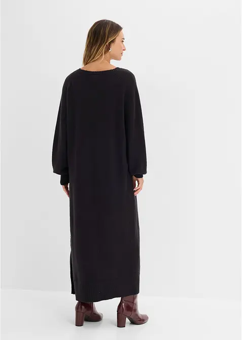 Abito midi oversize in maglia, bonprix