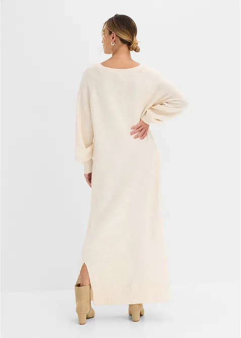 Abito midi oversize in maglia, bonprix