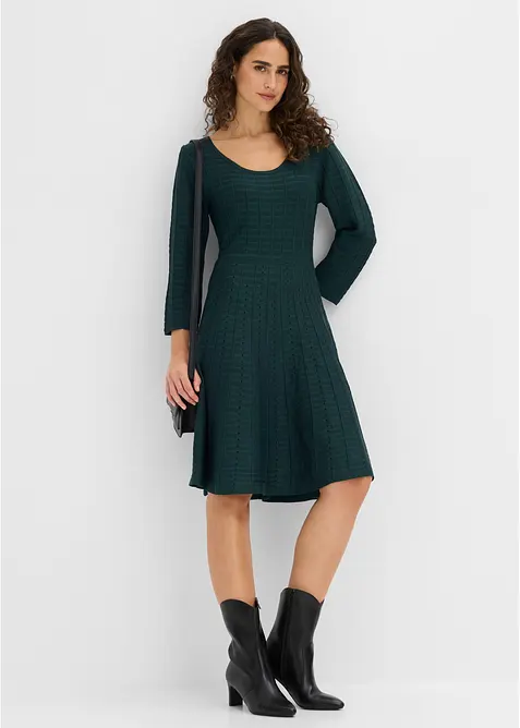 Abito in maglia di misto viscosa morbido, bonprix