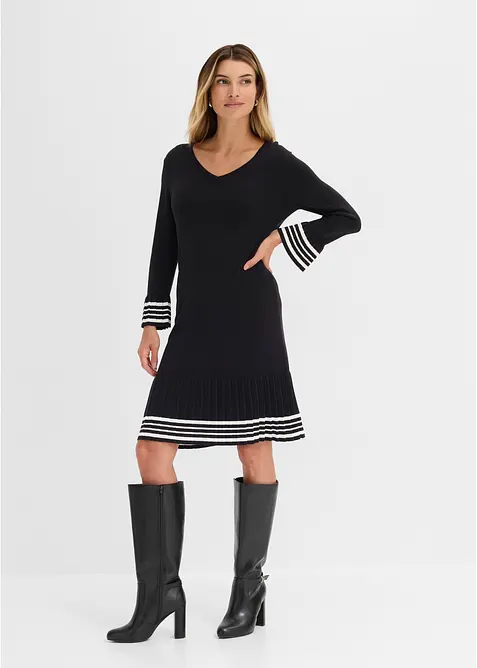Abito in maglia di misto viscosa morbido, bonprix