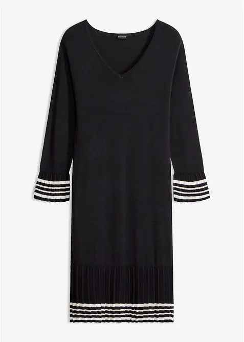 Abito in maglia di misto viscosa morbido, bonprix