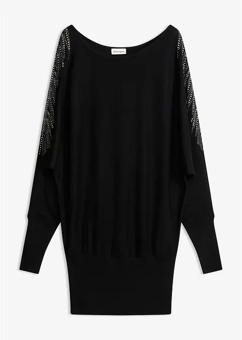 Maglione in filato fine misto viscosa, bonprix