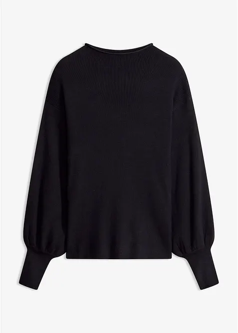 Maglione oversize in misto viscosa, bonprix