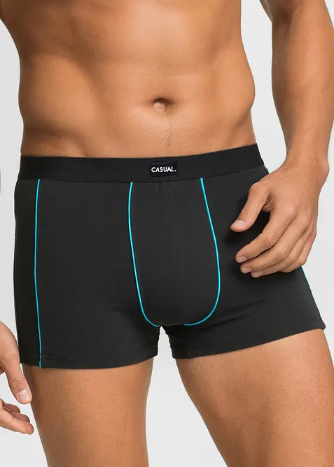 Boxer aderenti con cotone (pacco da 3), bonprix