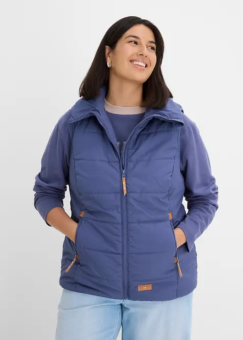 Gilet outdoor a collo alto, bonprix