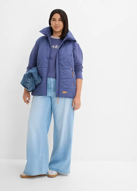 Gilet outdoor a collo alto, bonprix
