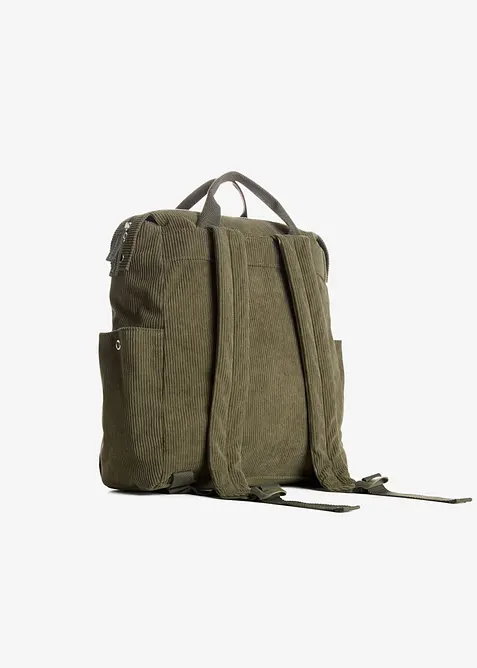 Zaino in stile velluto a coste, bonprix