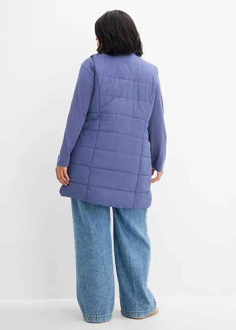 Gilet lungo a collo alto, bonprix