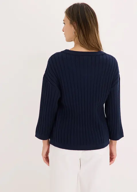 Cardigan in misto viscosa, bonprix