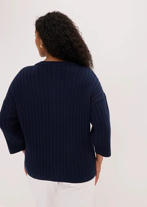 Cardigan in misto viscosa, bonprix