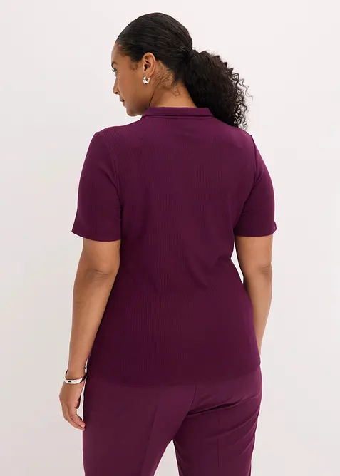 Polo in misto viscosa, bonprix
