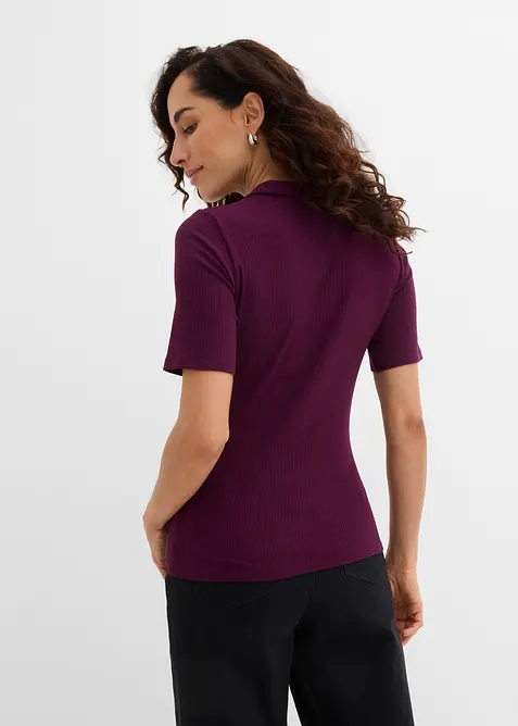 Polo in misto viscosa, bonprix