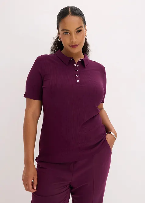 Polo in misto viscosa, bonprix