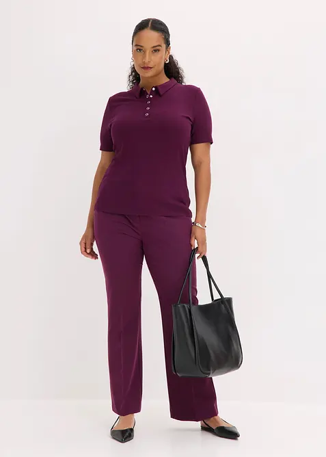 Polo in misto viscosa, bonprix