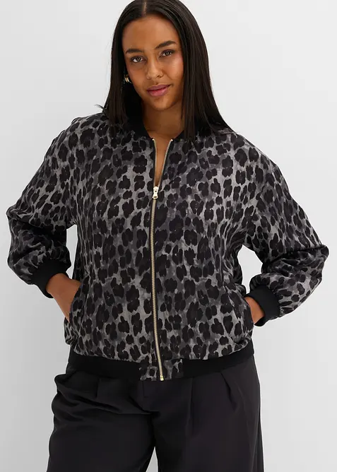 Bomber in satin fluido, bonprix