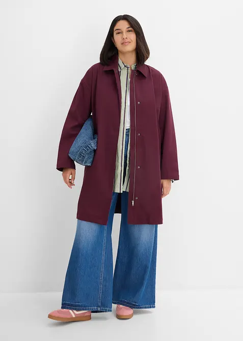 Trench oversize idrorepellente, bonprix