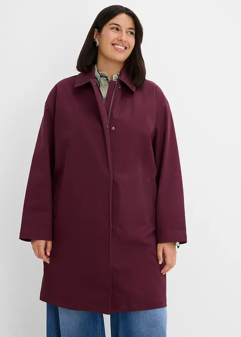 Trench oversize idrorepellente, bonprix