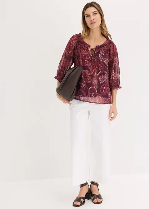Blusa di chiffon, bonprix