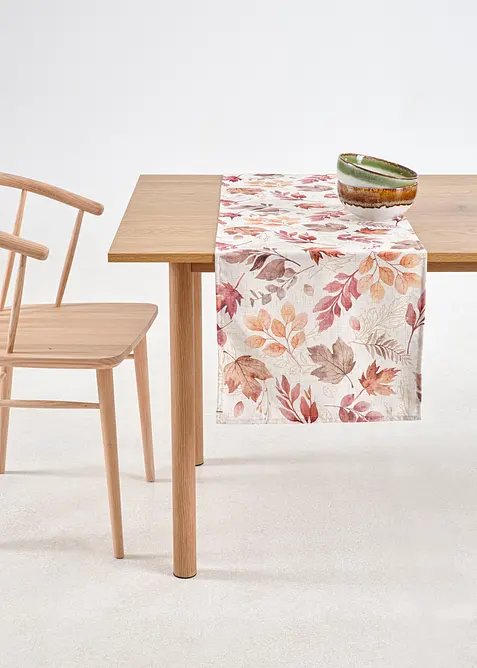 Runner da tavola con percentuale di lino, bonprix