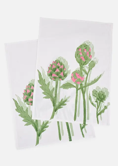 Strofinaccio in cotone biologico (pacco da 2), bonprix