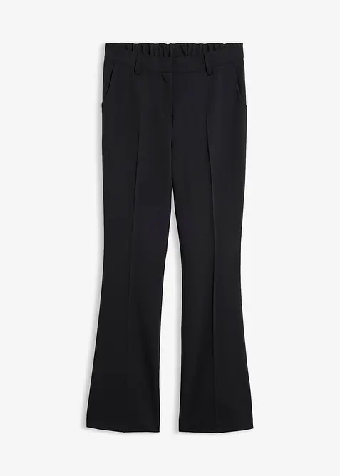 Pantaloni svasati con piega stirata, bonprix