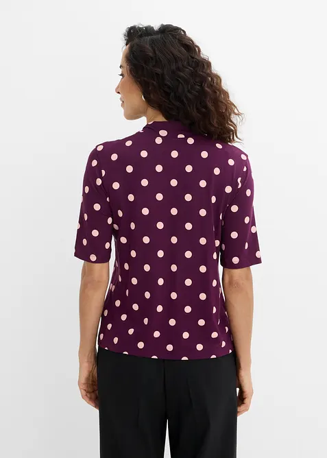 Maglia con fiocco al collo, bonprix