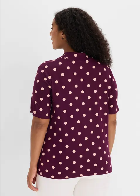 Maglia con fiocco al collo, bonprix
