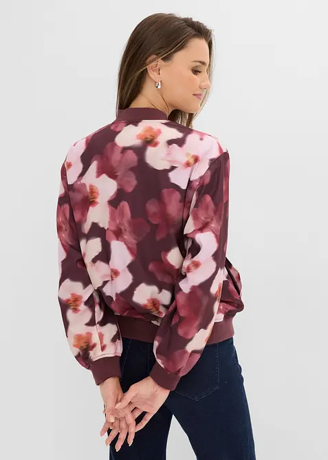 Bomber in satin fluido, bonprix