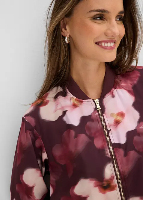Bomber in satin fluido, bonprix
