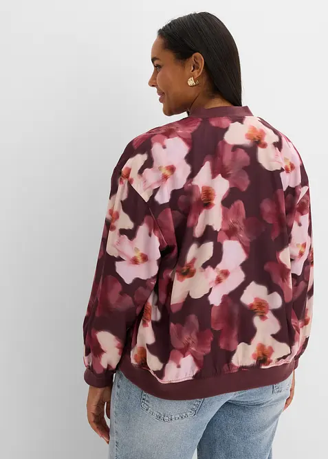 Bomber in satin fluido, bonprix