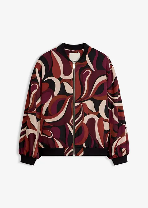 Bomber in satin fluido, bonprix