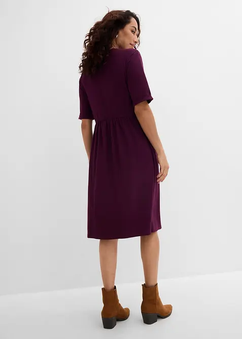 Abito in maglina di misto cotone ed elastan, bonprix