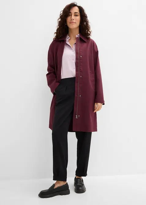 Pantaloni cropped con viscosa, bonprix