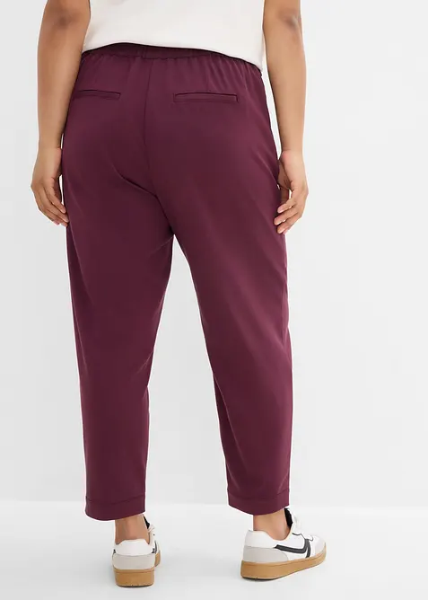 Pantaloni cropped con viscosa, bonprix