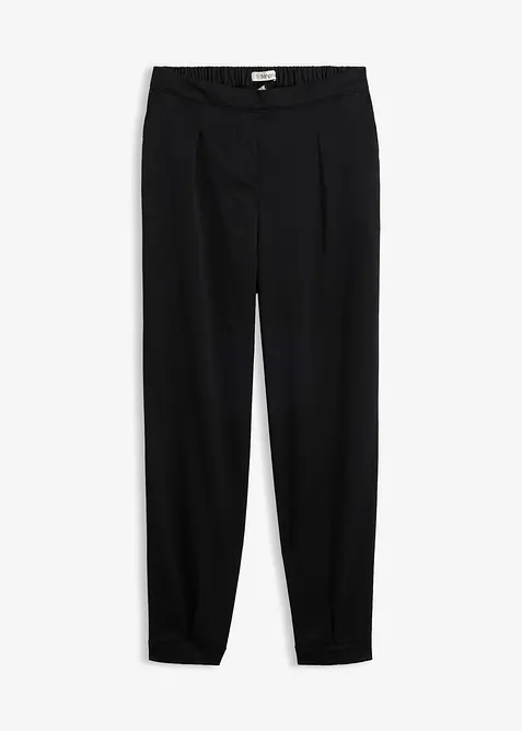 Pantaloni cropped con viscosa, bonprix