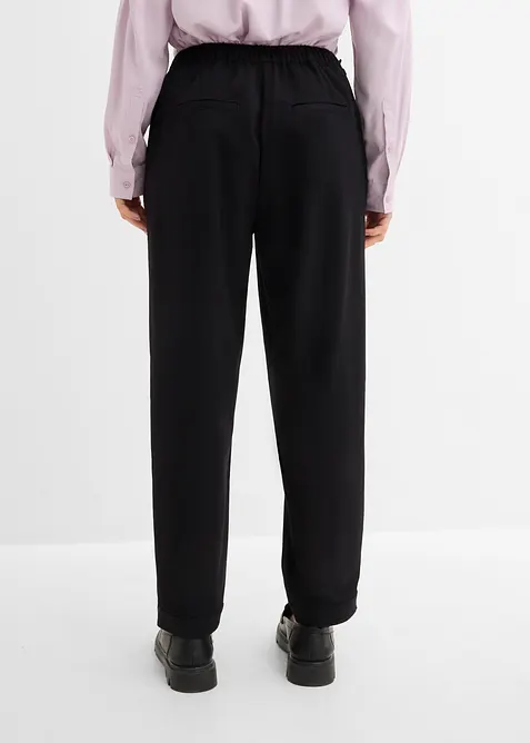 Pantaloni cropped con viscosa, bonprix