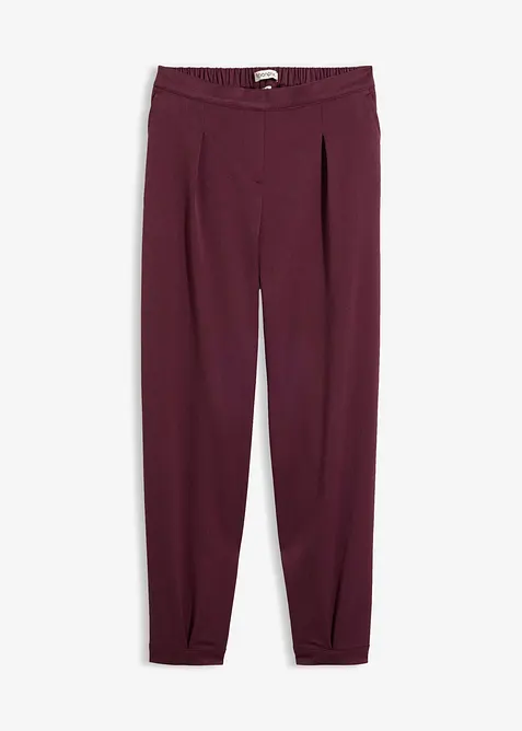 Pantaloni cropped con viscosa, bonprix