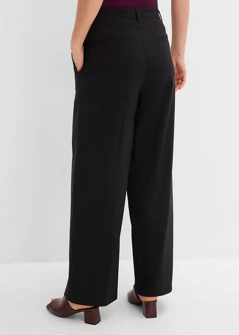 Pantaloni in bengalina elasticizzata, bonprix